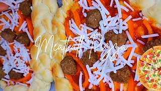 Rain and Meatballs Pizza