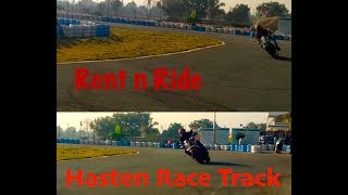 KTM RC 390 on Race Track @ Hasten Go-Karting | Rent n Ride |