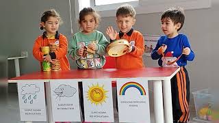 #Yagmuryağsana Hava Durumu Ritim Çalışması #orffschulwerk #onurerol#nurseryrhymes #kidssong