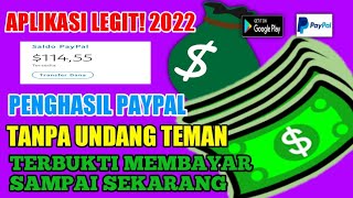 💵 APK PENGHASIL PAYPAL TERBUKTI MEMBAYAR TANPA UNDANG TEMAN | PENGHASIL PAYPAL TERCEPAT 2022