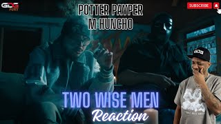 AMERICAN Reacts to Potter Payper x M Huncho - Two Wise Men [Music Video] | GRM Daily