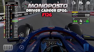 Monoposto Driver Career EP86: GETTING THROUGH THE TRAFFIC!