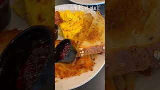 Poached | Delicious Breakfast | Churro Waffle #shorts #breakfast  #restaurant