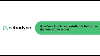 How Aim Transportation Solutions Uses the GreenZone Score to Engage Drivers