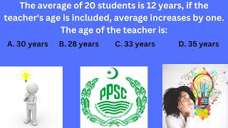 PPSC Math Question