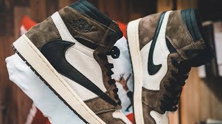 Jordanbrand Best Collaboration | Unboxing Travis Scott Jordan 1 “Cactus Jack” | Detail Review & VLOG