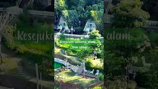 kesejukan suasana alam di kaki gunung ciremai.. OBIM VILAGE KUNINGAN