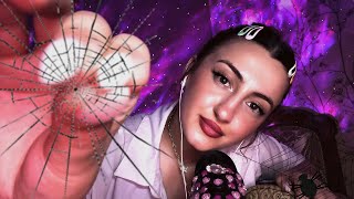 ASMR | 🕷️🕸️üzündəki hörümçək torunu təmizlədim