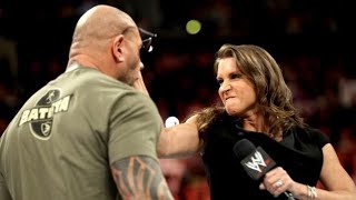 Stephanie McMahon Slaps EVERYONE!