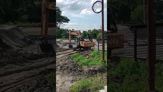 SANY Excavator New Skills 🔥😮,Vehicles Machines.#shorts