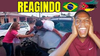 MOÇAMBICANO REAGINDO ÀS ENTREVISTAS MAIS ENGRAÇADAS DO BRASIL