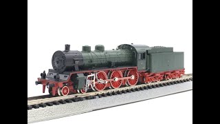 N Scale Minitrix European 4 6 0 Steam Locomotive Demo