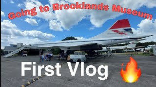 FIRST VLOG|| GOING TO BROOKLANDS MUSEUM, LOOKING AT MANY PLANES + CONCORDE VISIT