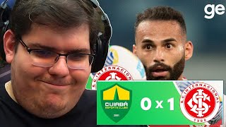 CASIMIRO REAGE A INTERNACIONAL 1X0 CUIABÁ | MELHORES MOMENTOS | BRASILEIRÃO 2024 #casimiro