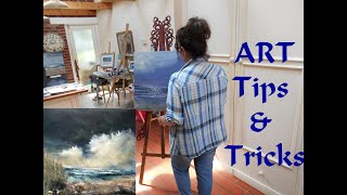 ART  PAINTING A SEASCAPE LEARN HOW TO PAINT IN ACRYLI C IMPRESSIONIST STYLE SEASCAPE TIPS  TRICKS