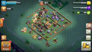 Get 3 stars in COC best attack....!