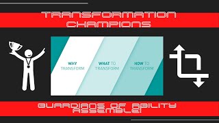 Guardians of Agility - The benefits of agile & transformation champions