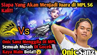 Onic Sanz Jago Pake Harith Terlicin || Onic Sanz Harith  - Mobile legend