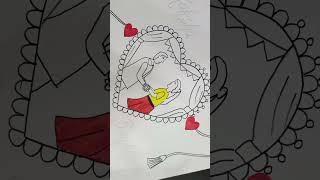 Rakhi drawing#brotherandsisterdrawing#rakshabandhandrawing #trending#ytshorts