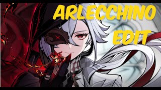 Arlecchino anime edit Genshin impact #edit