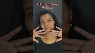 4 Different Ways To Blush #ytshorts #youtubeshorts #shorts #makeup #makeuptips