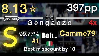 💝8.13⭐Camme79 | 455-38B - G e n g a o z o [(^^)] #1 397pp 99.77% 4x