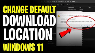 How to Change Download Location in Windows 11 | Change Default Download Location Windows 11 (2024)