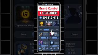 01 october Grand Combat Daily Combo | Grand Combat Combo Card Today | Daily Combo Grand Combat