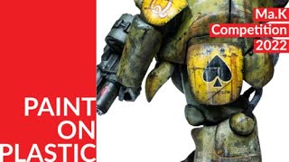 Maschinen Krieger Competition 2022 with Paint on Plastic - MK44 Ammo Knight by Hasewaga 1/20 Scale