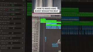 How to make a Bad Bunny Reggaeton beat! #miamiproducer #badbunny #reggaetonproducer #illanoize