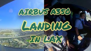 Airbus A350-900 Landing in LAX (Los Angelas) #a350 #aircraftlanding #aviationbeauty