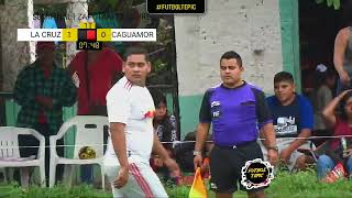 LA CRUZ ◼️  🆚  🟥 CAGUAMORROS⚽ SEMIFINAL🏆 TORNEO DE BARRIOS ZAPOTANITO 2022