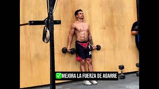 CÓMO hacer CURL de BICEPS con MANCUERNA | DB Curl biceps paso a paso