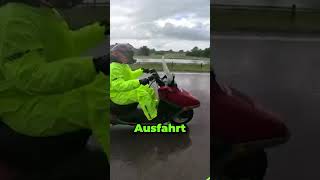 Gefährliches Aquaplaning