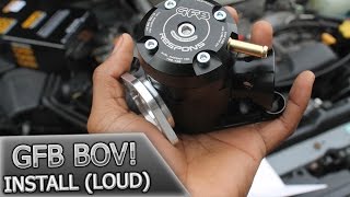 Subaru Wrx  GFB Bov Install | Whistle Trumpet!!