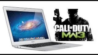 Modern Warfare 3 on Macbook Air - Demo / Gameplay (Multiplayer)