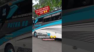 Ketika bus PUTRA RB LEWAT MELINTAS dengan telolet RAMADHON telah TIBA😁#feedshorts #bus #basuri #feed