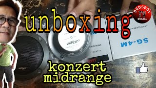 Konzert Midrange unboxing