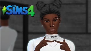 so i tried make a black alt sim.. here's how it went 😬🖤