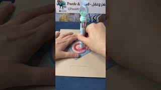 مهارات - زخرفة يدوية | #art #foryou #shortvideo #shorts #short #puzzle #subscribe #foryou