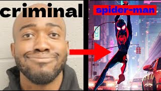 JiDion turns into Spider-Man🕷️