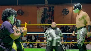 Cardioloko, Psicoloko y Rayo Dorado vs Zonik, Angel Azteca Jr y King Star Jr