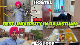 Best University in rajasthan 🏫 Hostel Tour , Classrooms , Mess | Full Tour | JECRC university