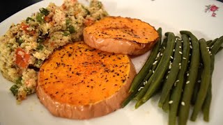 Squash Steaks with Ethiopian Spice (A Diabetic Friendly Dinner)