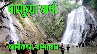 দামতুয়া ঝর্ণা, আলীকদম, বান্দরবান || ব্যাঙ ঝিরি || Damtua Waterfalls || Bapon Singha