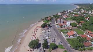 Drone praia de  Joao pessoa