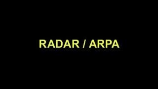 Navigational Instruments  Radar and ARPA