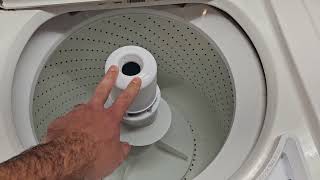 6 Years of  Mistery Solved. Wash machine softener dispenser not working and  does not spin.