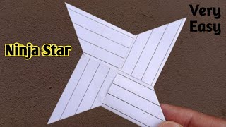 Как сделать сюрикен из бумаги. Оригами сюрикен из бумаги / How To Make a Paper Ninja Star (Shuriken)