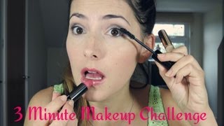 3 Minute Makeup Challenge